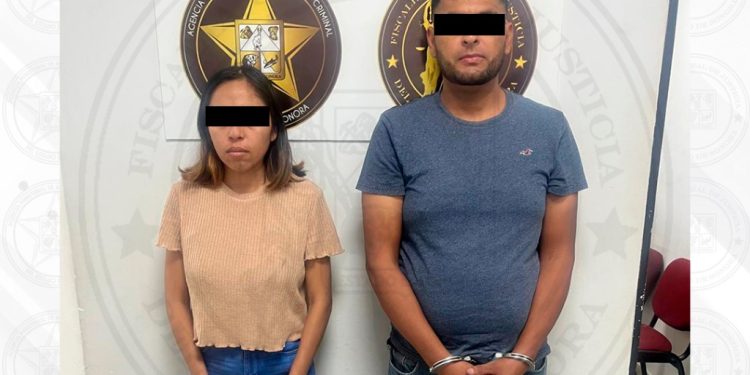 Vinculada a proceso mujer por maltrato infantil; su pareja es imputado en Guaymas