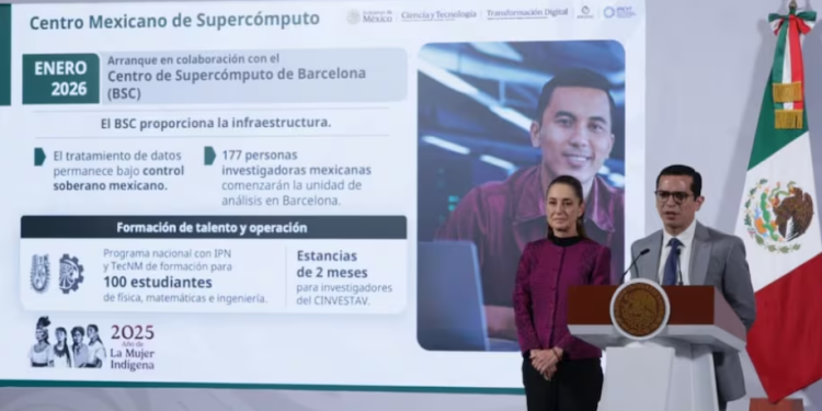Sheinbaum anuncia red de supercómputo en México; tendrá una “súper computadora”, la más grande de AL