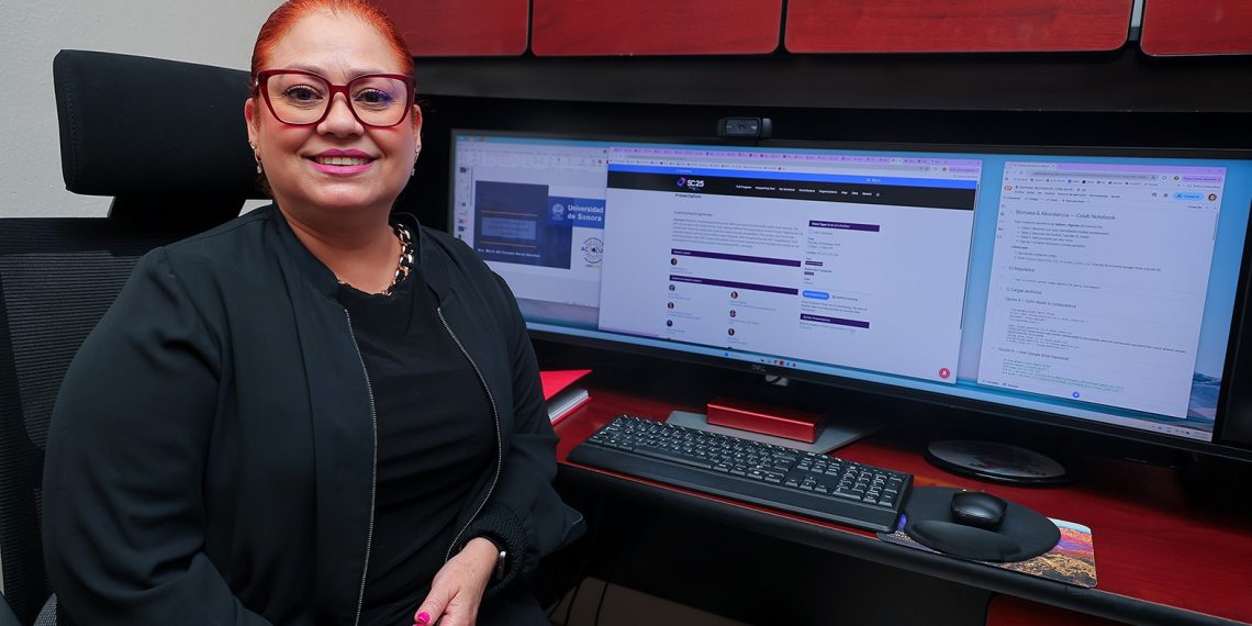 Docente de la UNISON es invitada al evento más importante de supercómputo