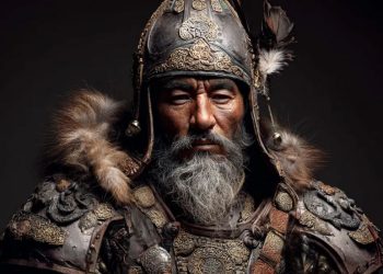 Un equipo de arqueólogos desentierra en el yacimiento uzbeko de Kanka la armadura de un guerrero de hace 1500 años.