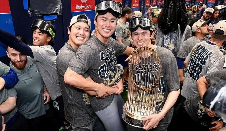Orgullo en Japón por bicampeonato de los Dodgers