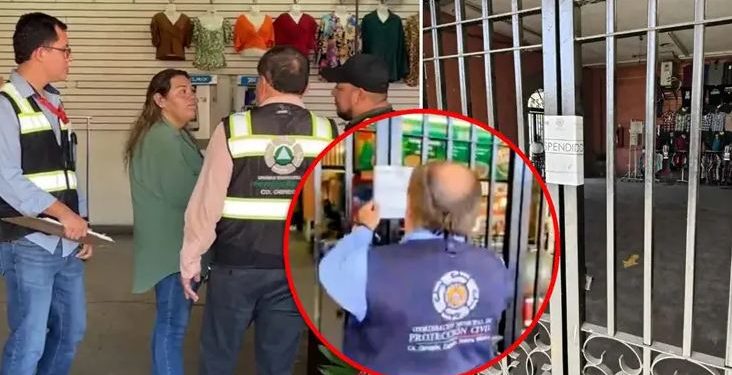 Protección Civil cierra Mercajeme temporalmente: hay muchos puntos de riesgo