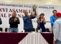 La delegación sonorense alza la voz en la XXVI Asamblea Estatal Plenaria de CTM Sonora y celebra su éxito nacional