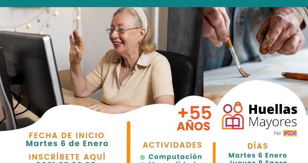 Invitan a personas mayores de 55 años a incorporarse al programa “Huellas Mayores”