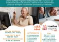 Invitan a personas mayores de 55 años a incorporarse al programa “Huellas Mayores”