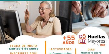 Invitan a personas mayores de 55 años a incorporarse al programa “Huellas Mayores”