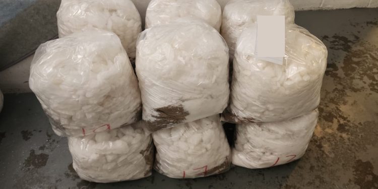 Inicia FGR investigación por el aseguramiento de casi media tonelada de metanfetamina