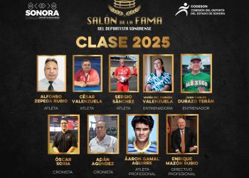 Determinan la Clase 2025 del Salón de la Fama del Deportista Sonorense