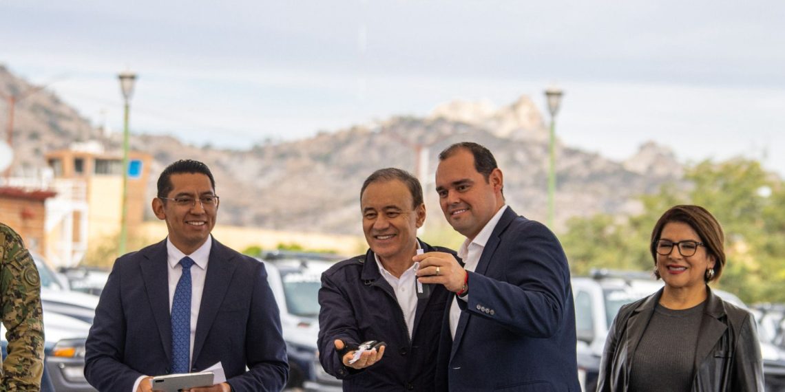 Entrega Gobierno de Sonora 67 nuevos vehículos para beneficio de la seguridad del Estado