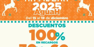 Anuncia Agua de Hermosillo la Semana Navideña con grandes descuentos en tarifa doméstica