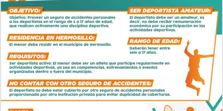 Continúa abierta la convocatoria de Jugando Seguro en La H para deportistas en Hermosillo