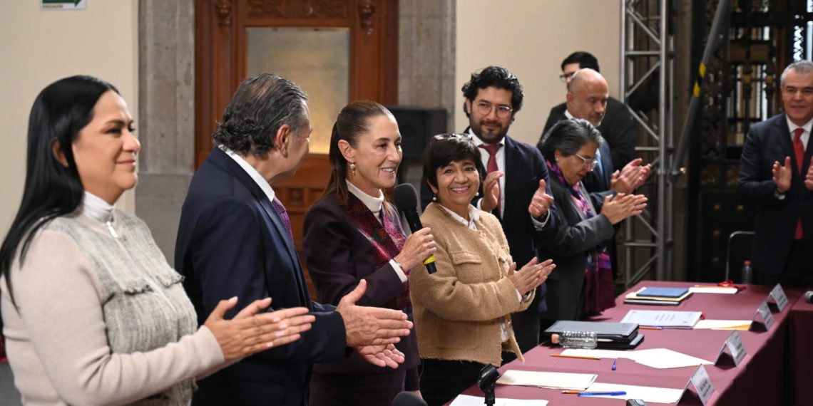 Encabeza presidenta Claudia Sheinbaum asamblea general del Infonavit