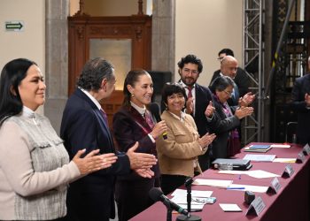 Encabeza presidenta Claudia Sheinbaum asamblea general del Infonavit