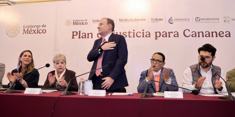 Después de 18 años, Durazo concreta el acuerdo que hace justicia al Río Sonora y a Cananea