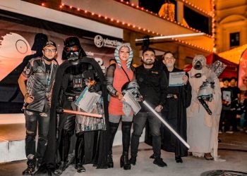 Viven familias hermosillenses una Víactiva al estilo Star Wars