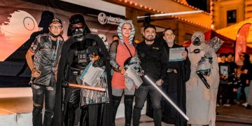 Viven familias hermosillenses una Víactiva al estilo Star Wars