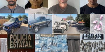 Detiene Policía Estatal a hombres y mujeres por posesión de narcótico en operativo Hermosillo