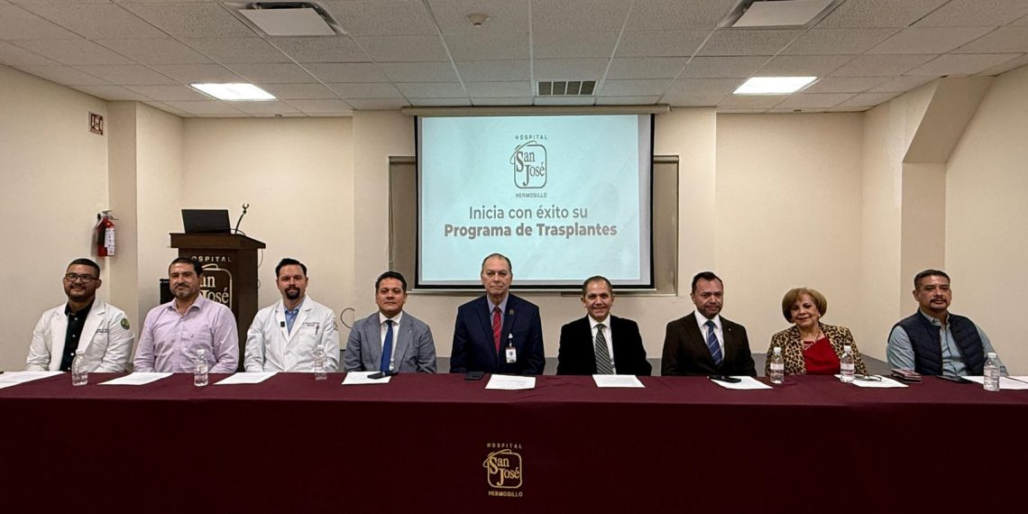 Hospital San José Hermosillo inicia con éxito programa de trasplantes