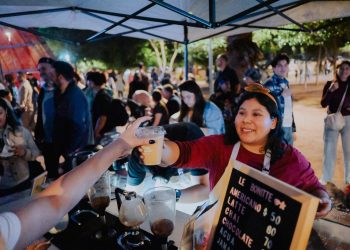 Constatan Toño Astiazarán y Patty Ruibal éxito del Festival del Café en Parque Madero