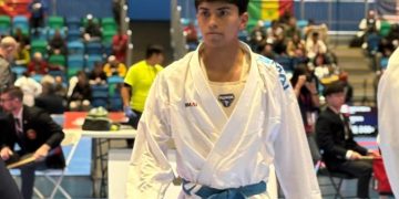 Gana alumno de Conalep oro y plata en campeonato internacional de karate