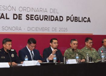 Presiden autoridades de los tres niveles de gobierno XXIV Sesión Ordinara del Consejo Estatal de Seguridad Pública