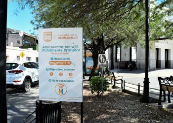 Llega WiFi gratuito del Ayuntamiento de Hermosillo a 260 puntos en espacios públicos