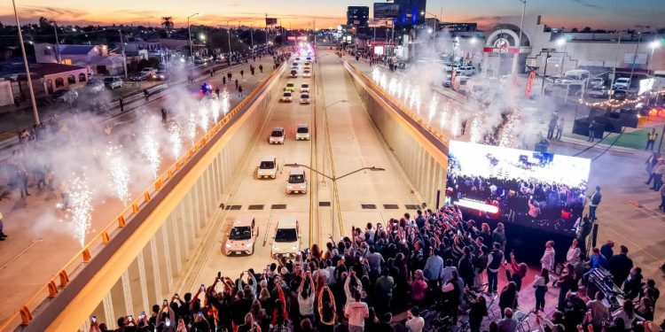 Nuevo paso a desnivel traza el futuro de Hermosillo: Toño Astiazarán