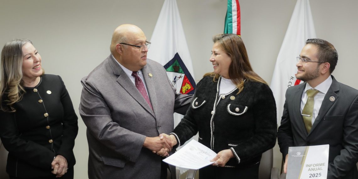 Recibe Congreso de Sonora informe anual del Tribunal de Justicia Administrativa