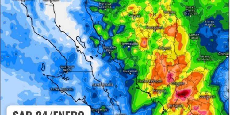 Se esperan lluvias sobre todo para sábado y domingo en Sonora: CEPC