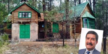 Aseguran exclusiva cabaña de Javier Corral en la Sierra Tarahumara