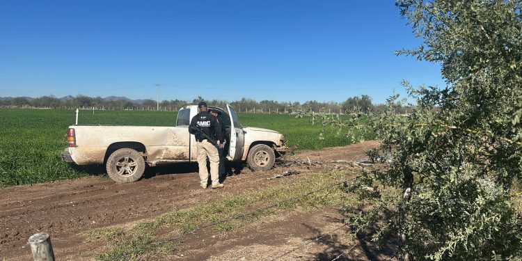 AMIC repele agresión armada durante cumplimiento de orden de aprehensión contra generador de violencia en Estación Pesqueira
