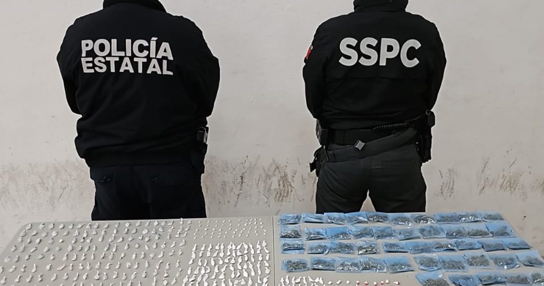 Incauta Policía Estatal y SSPC federal más de 700 envoltorios de narcótico en operativo en Nogales