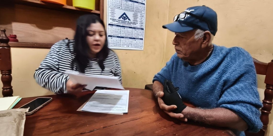 Destaca ISSSTE atención domiciliaria a profesor jubilado de Veracruz con movilidad reducida