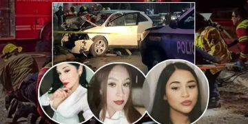 Tres jóvenes graves tras brutal accidente en Navojoa; reportan un fallecido