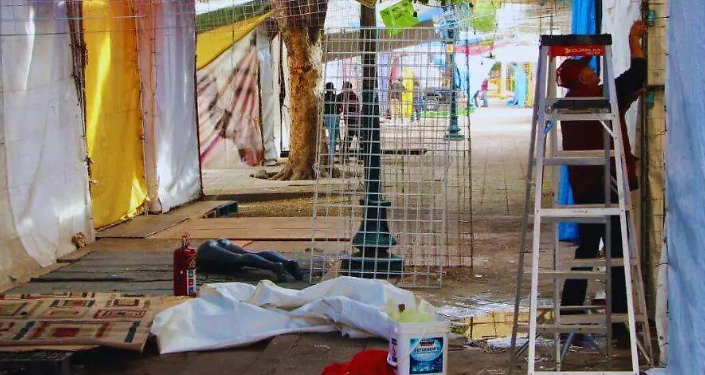 Se retiran comerciantes del Tianguis Navideño este 1 de enero