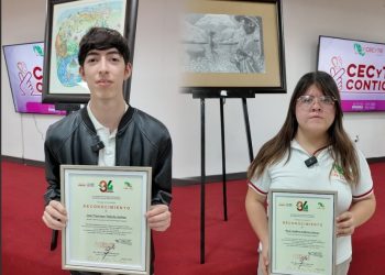 Estudiantes de Cecyte destacan en Concurso Nacional de Dibujo y Pintura Juvenil 2025