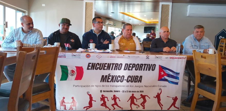 Trabajadores sonorenses de la CTM participarán en Encuentro Deportivo y de Capacitación México–Cuba