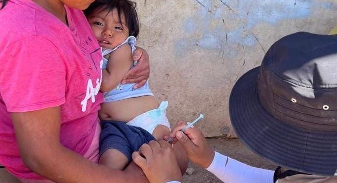 Vacuna contra el sarampión protege de por vida: Secretaría de Salud 