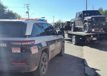 Recupera K-9 de la Policía Estatal auto robado en operativo de seguridad en Hermosillo