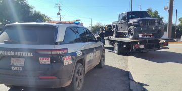 Recupera K-9 de la Policía Estatal auto robado en operativo de seguridad en Hermosillo