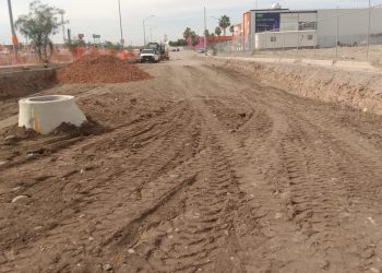 Avanzan al 90% trabajos de rehabilitación del colector del Vado de Río