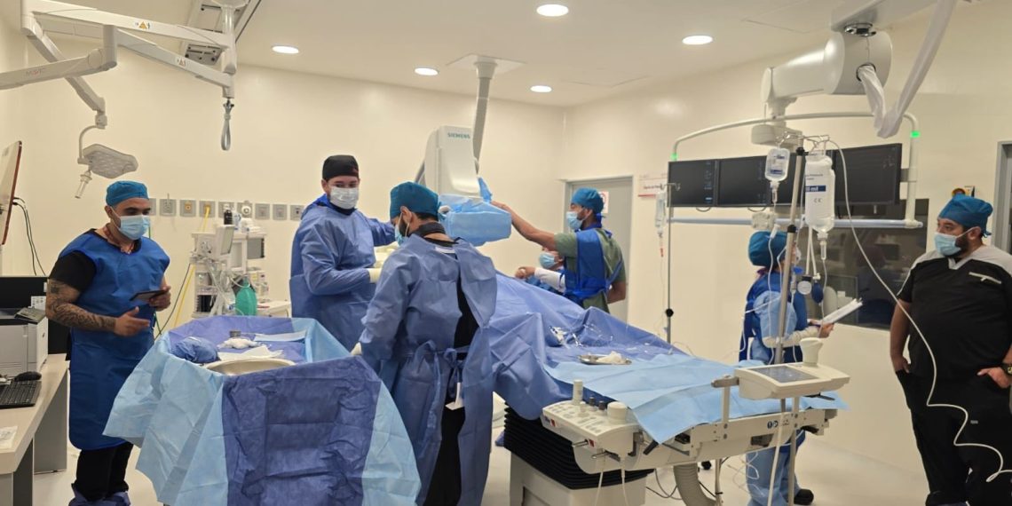 Hospital Regional de Alta Especialidad de Tlajomulco realiza exitosa angiografía coronaria en sala de hemodinamia
