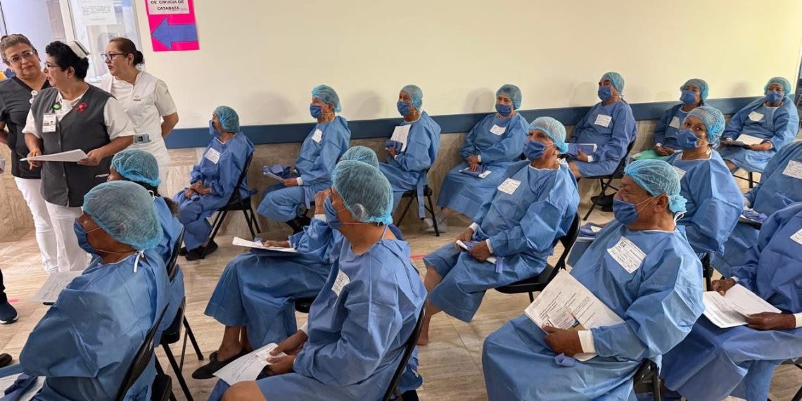 Realiza Clínica Hospital “Poza Rica” del ISSSTE jornada quirúrgica de catarata en beneficio de 109 derechohabientes