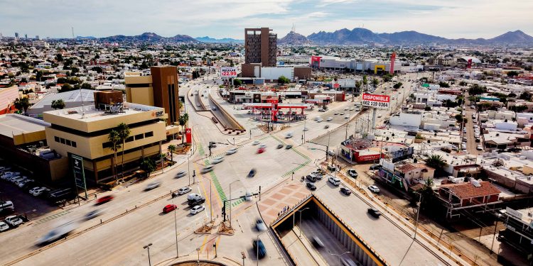 Tiene paso a desnivel del Colosio y Solidaridad tanque especial para almacenar agua de lluvia y reutilizarla en áreas verdes