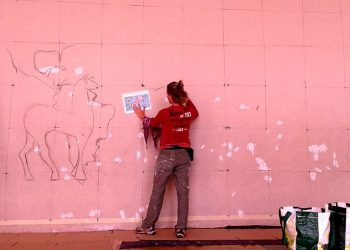 Invita DIF Hermosillo a taller para aprender a pintar un mural