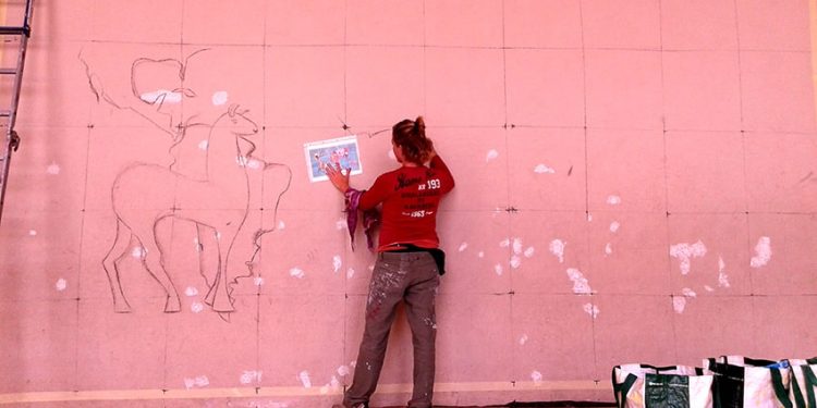 Invita DIF Hermosillo a taller para aprender a pintar un mural