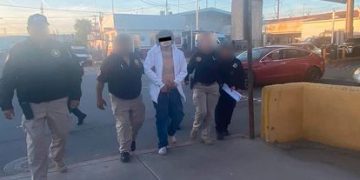 Coordinación interinstitucional permite asegurar a ciudadano estadounidense en San Luis Río Colorado con órdenes de arresto en EUA