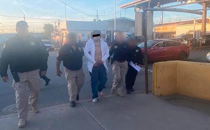 Coordinación interinstitucional permite asegurar a ciudadano estadounidense en San Luis Río Colorado con órdenes de arresto en EUA