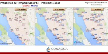 Pronostica CEPC cielos despejados y tardes muy calurosas en Sonora