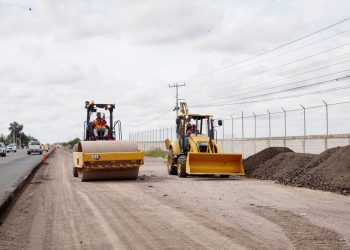 Alfonso Durazo fortalece al sector agrícola con obra estratégica en la carretera Hermosillo-Kino